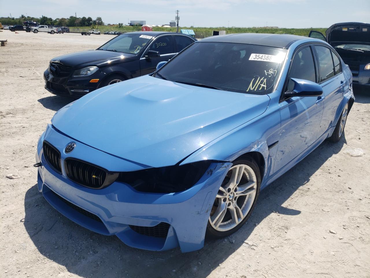 Photo 2 from auction – 2016 BMW M3 with VIN WBS8M9C53G5D30212