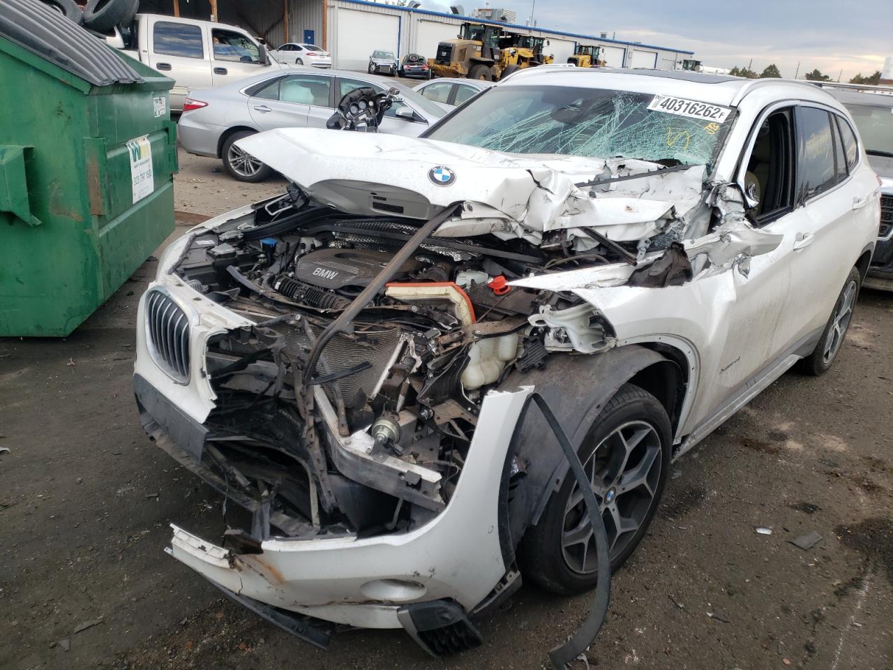 Photo 9 from auction – 2016 BMW X1 XDRIVE2 with VIN WBXHT3C38G5F67187