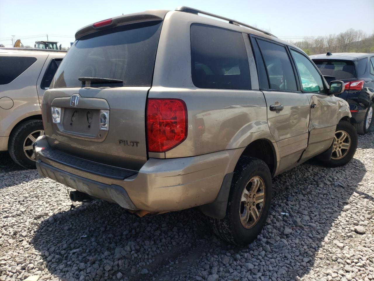 Photo 4 from auction – 2003 HONDA PILOT EXL with VIN 2HKYF18583H525404
