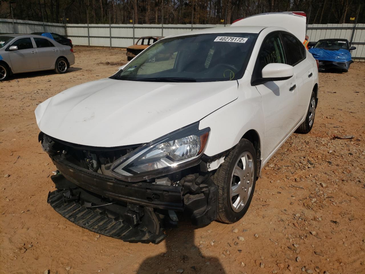 Photo 2 from auction – 2019 NISSAN SENTRA S with VIN 3N1AB7AP7KY390707