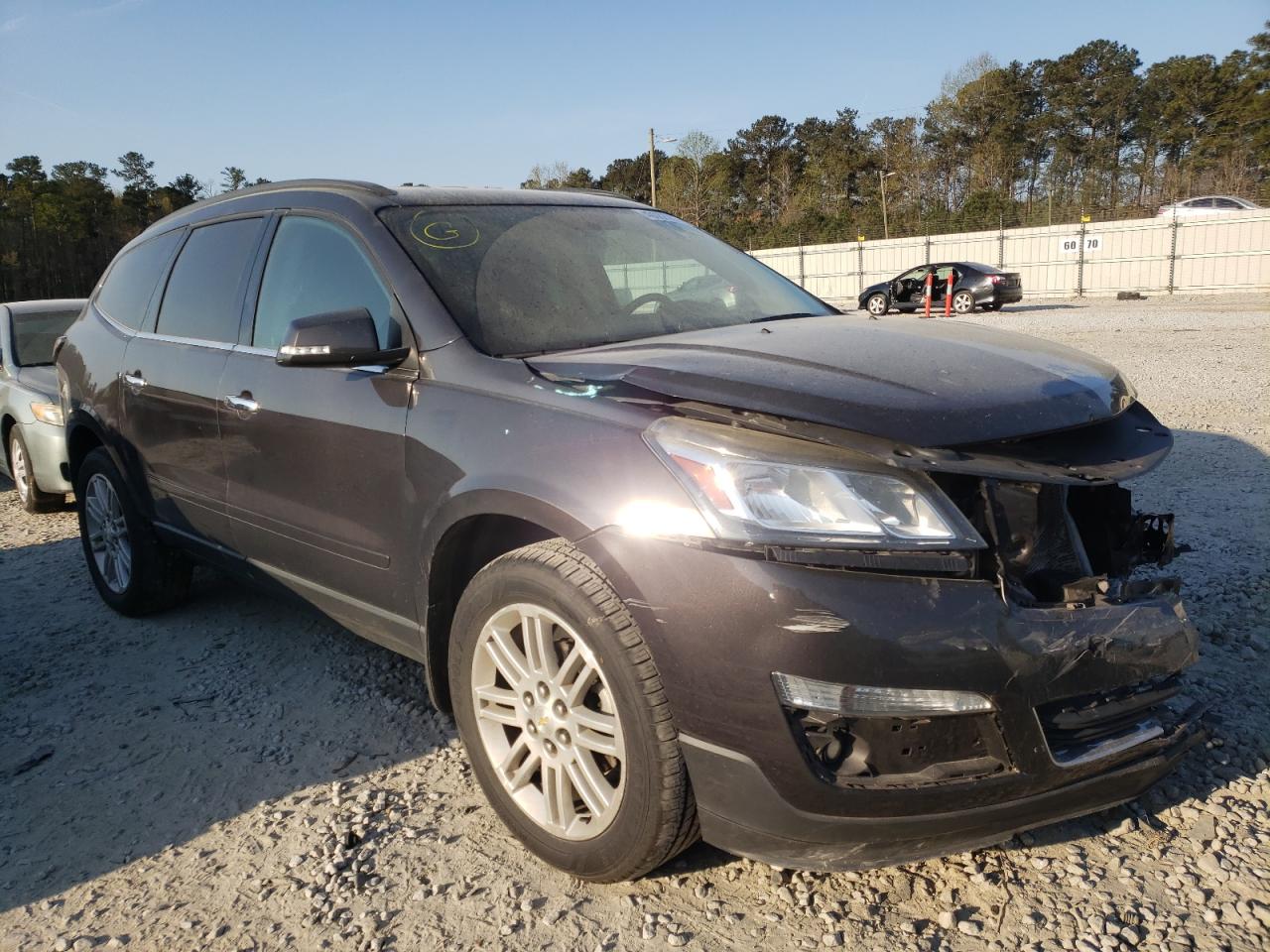 CHEVROLET TRAVERSE L 2015 with VIN 1GNKVGKD1FJ208756 - Photo from auction