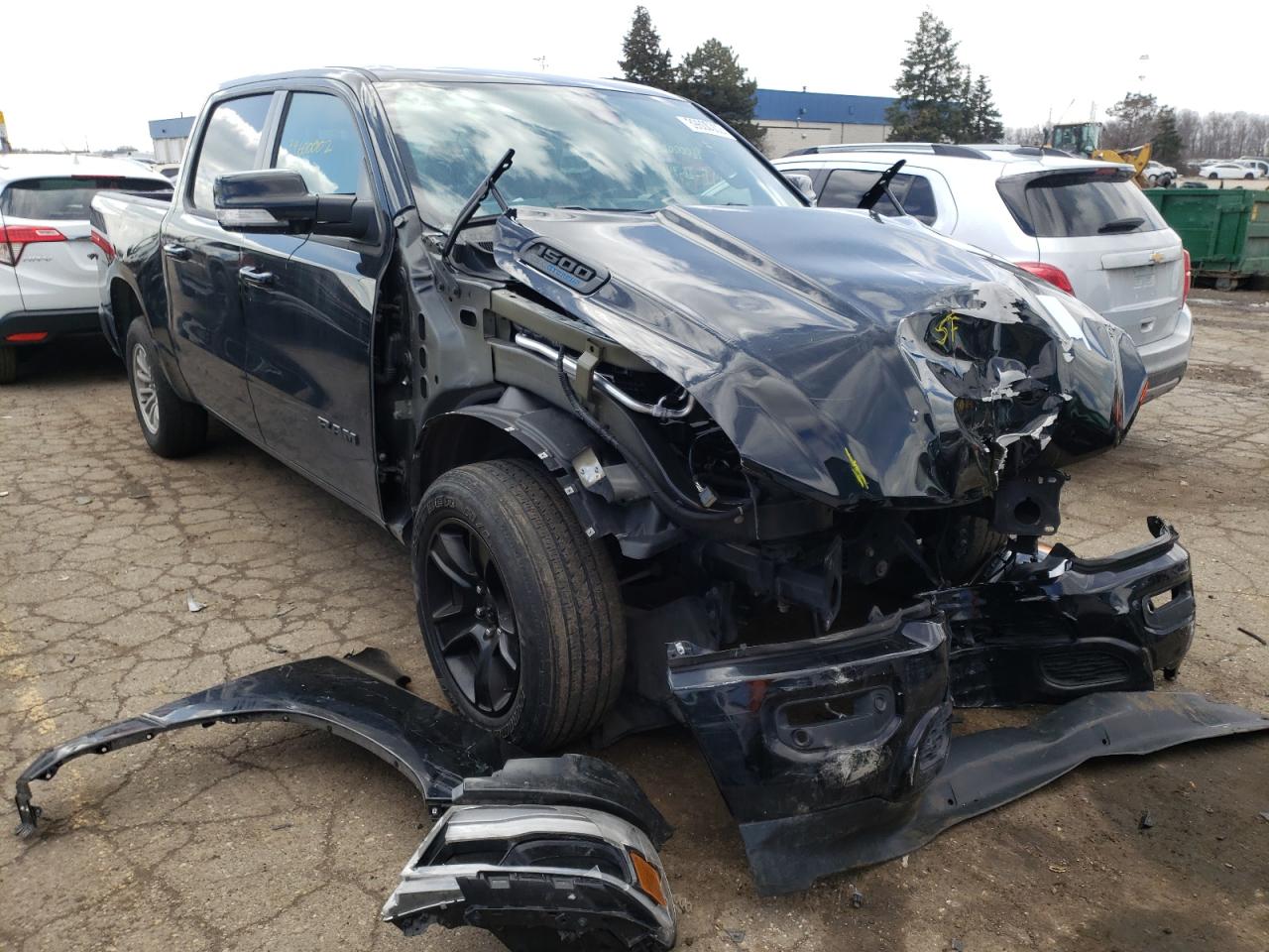 RAM 1500 BIG H 2021 with VIN 1C6SRFFT7MN506699 - Photo from auction