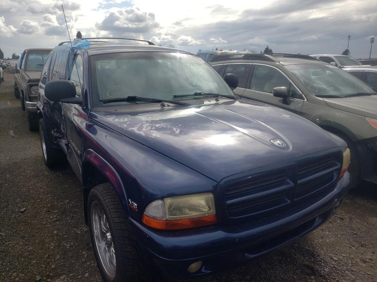 DODGE DURANGO 2000 with VIN 1B4HS28Z2YF135689 - Photo from auction