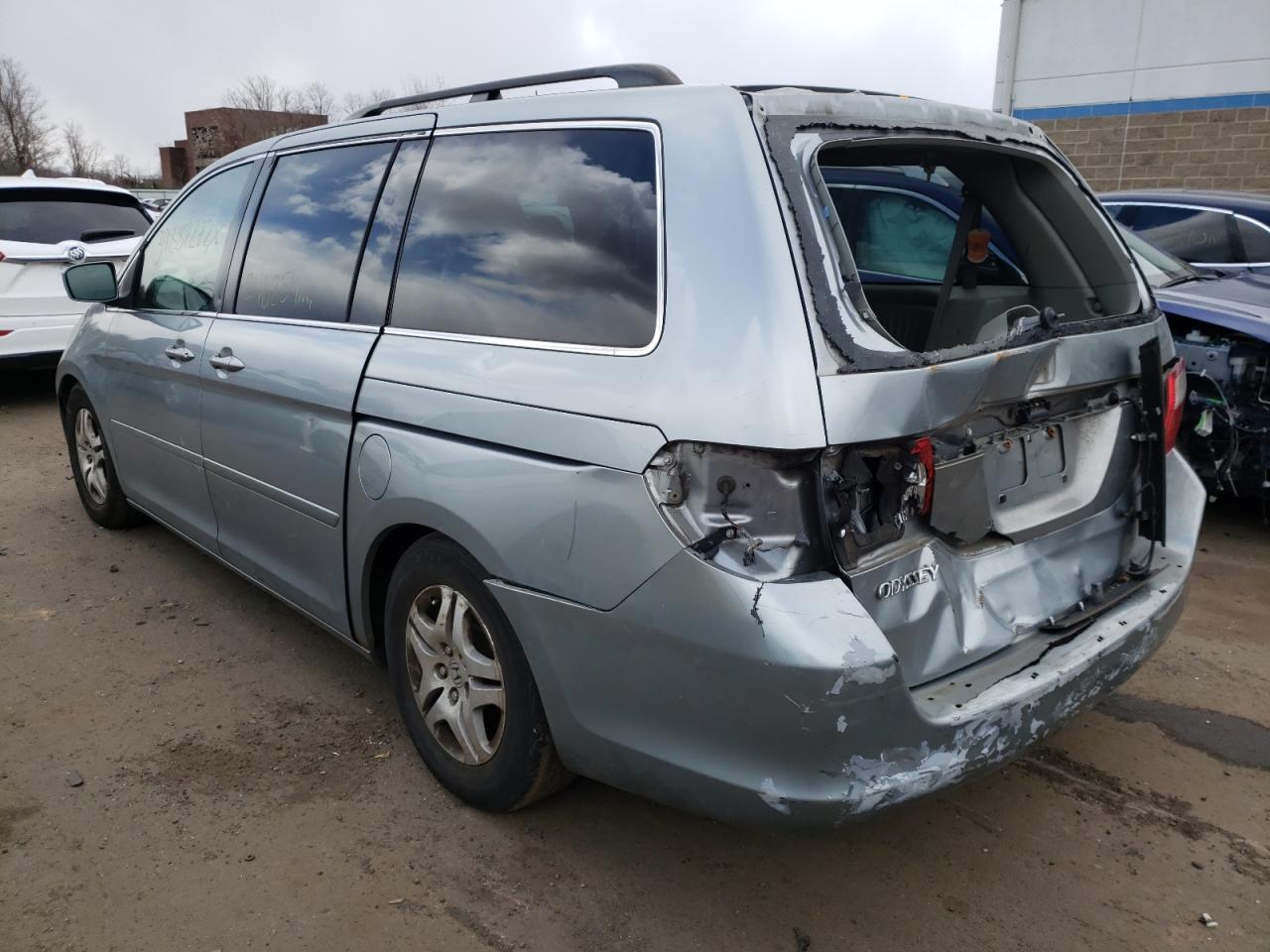 Photo 3 from auction – 2007 HONDA ODYSSEY EX with VIN 5FNRL38747B135981