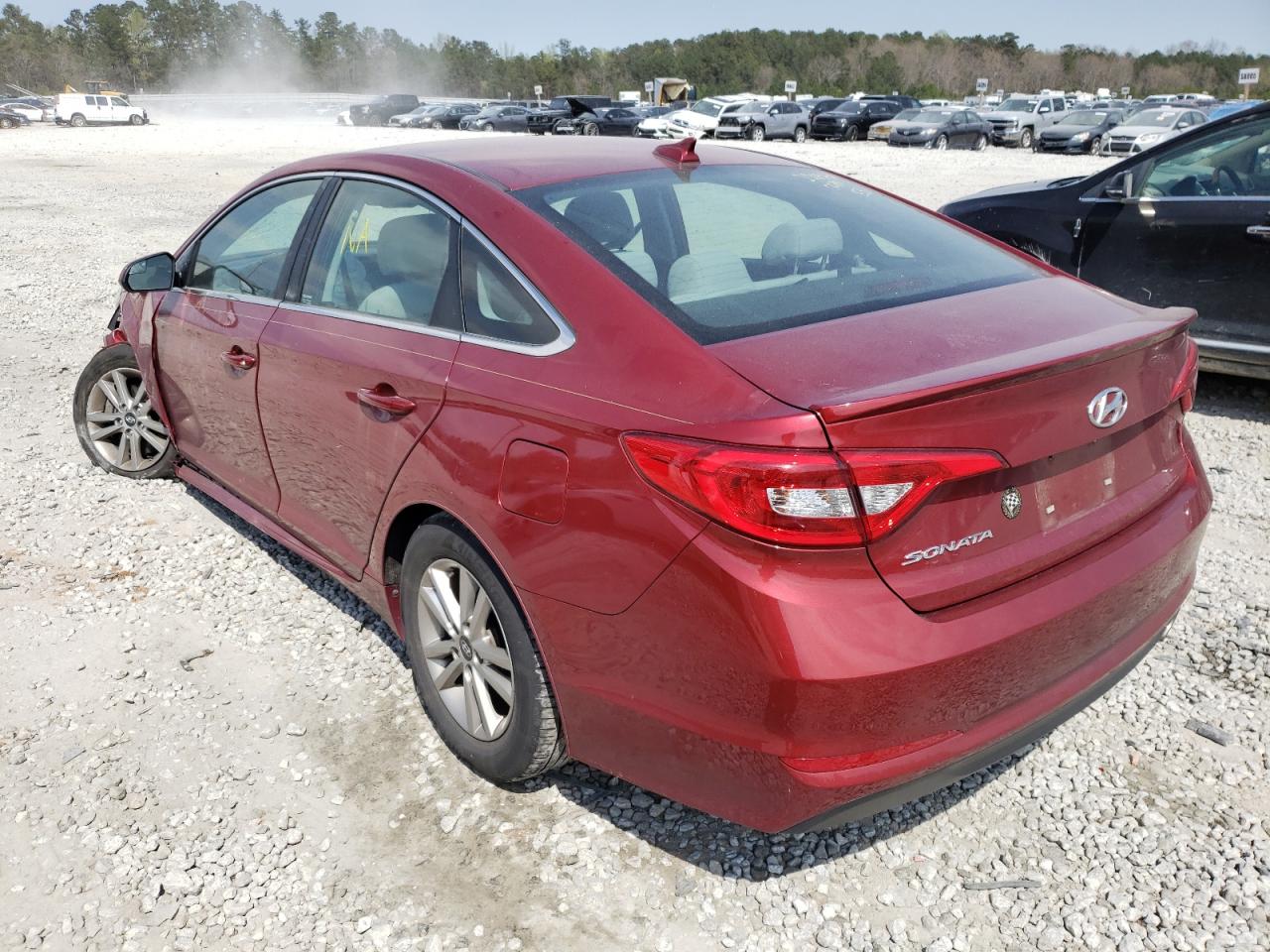 Photo 3 from auction – 2016 HYUNDAI SONATA with VIN 5NPE24AF4GH300289