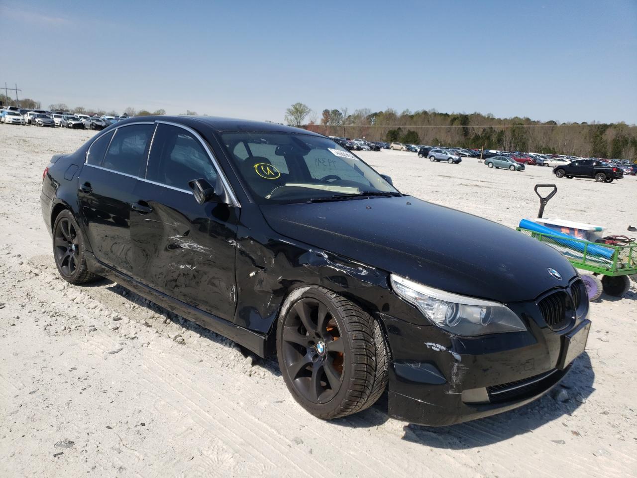 BMW 528 I 2010 with VIN WBANU5C59AC364851 - Photo from auction