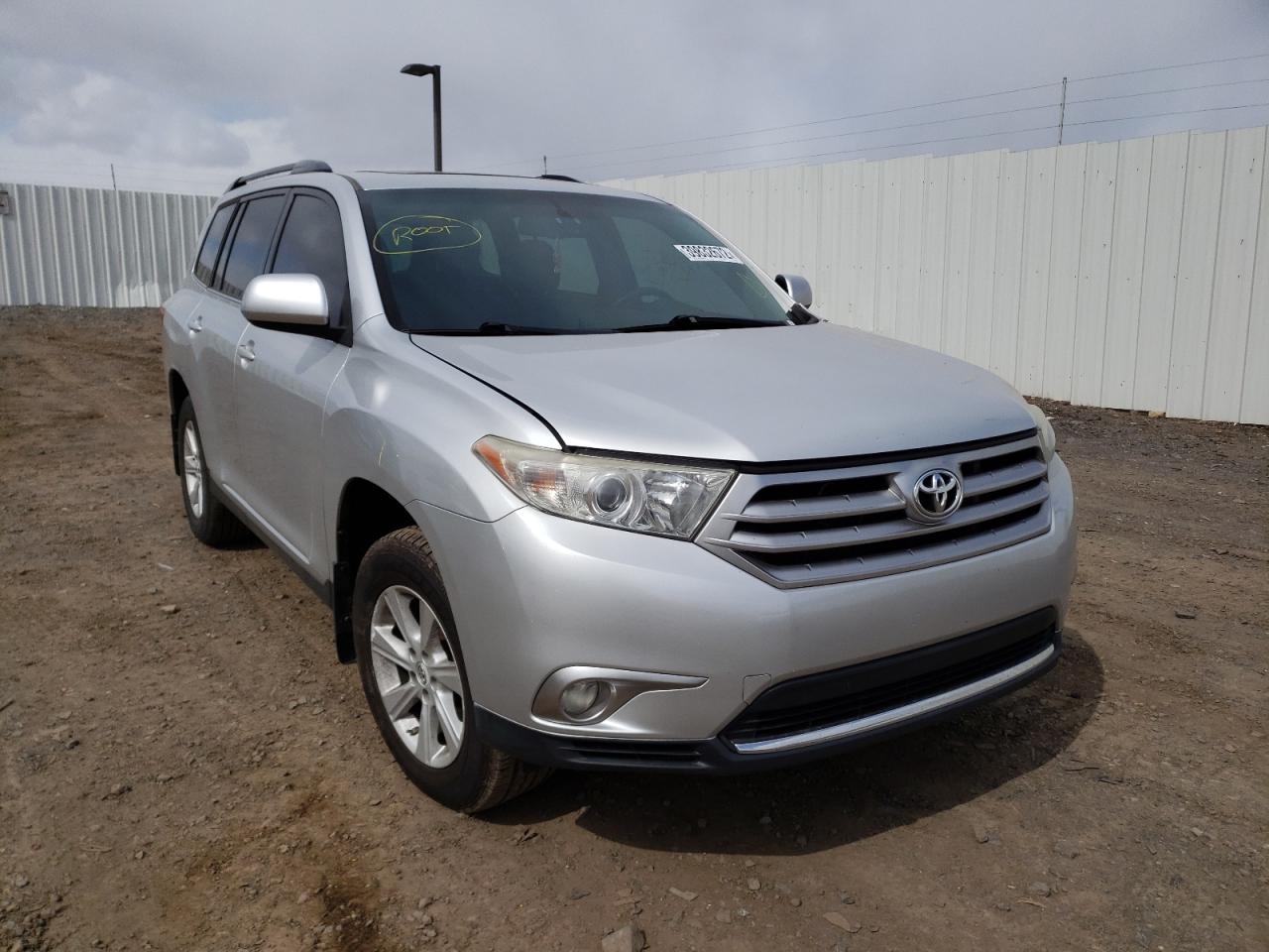 TOYOTA HIGHLANDER 2012 con VIN 5TDZK3EH5CS055627 - Foto de la subasta
