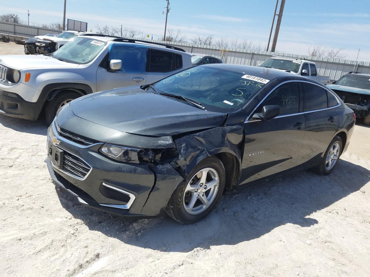 Photo 2 from auction – 2018 CHEVROLET MALIBU LS with VIN 1G1ZB5ST4JF208444