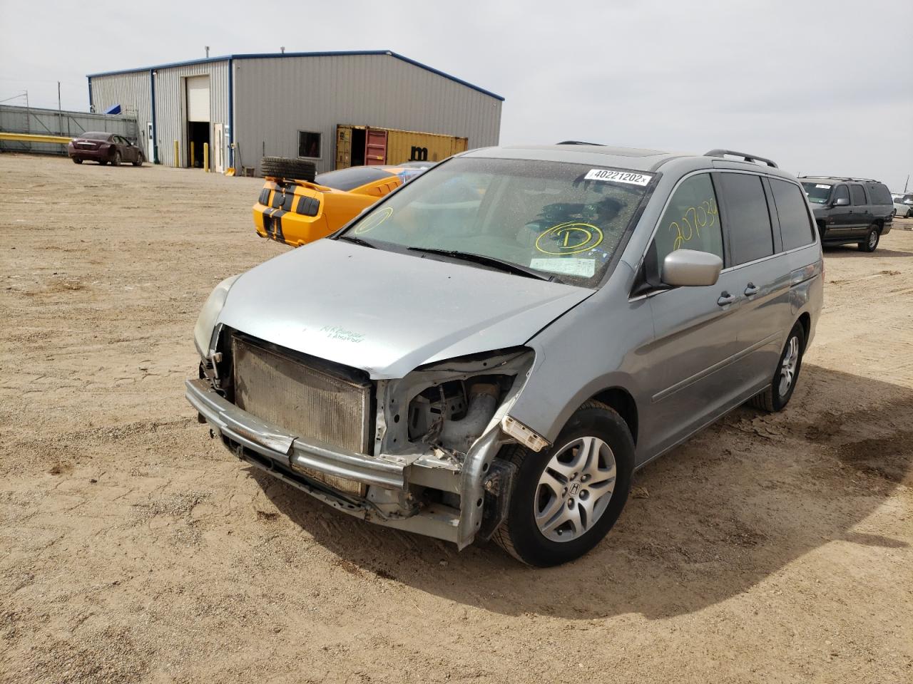 Photo 2 from auction – 2007 HONDA ODYSSEY EX with VIN 5FNRL38697B024673