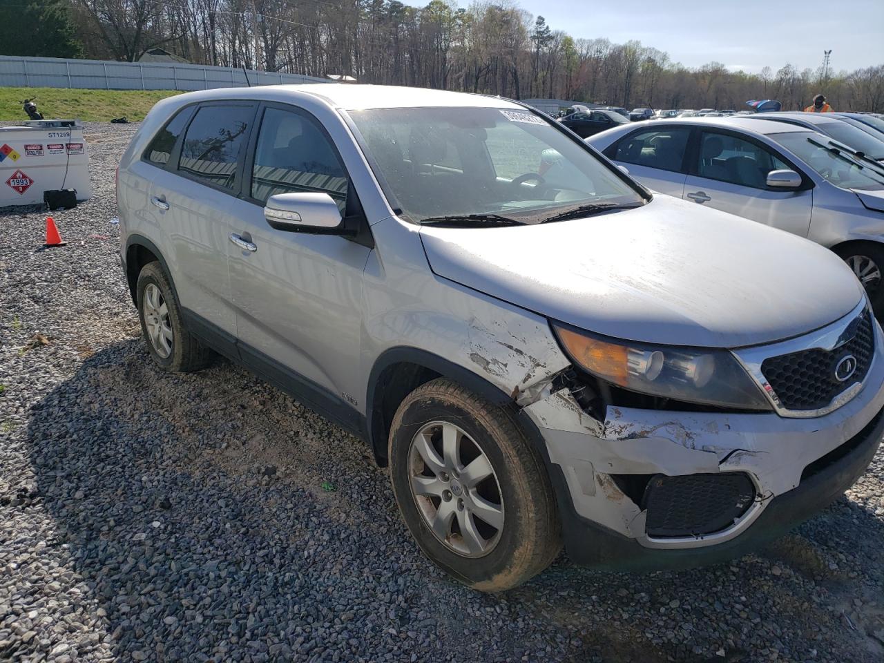 KIA SORENTO BA 2012 with VIN 5XYKTCA68CG230548 - Photo from auction