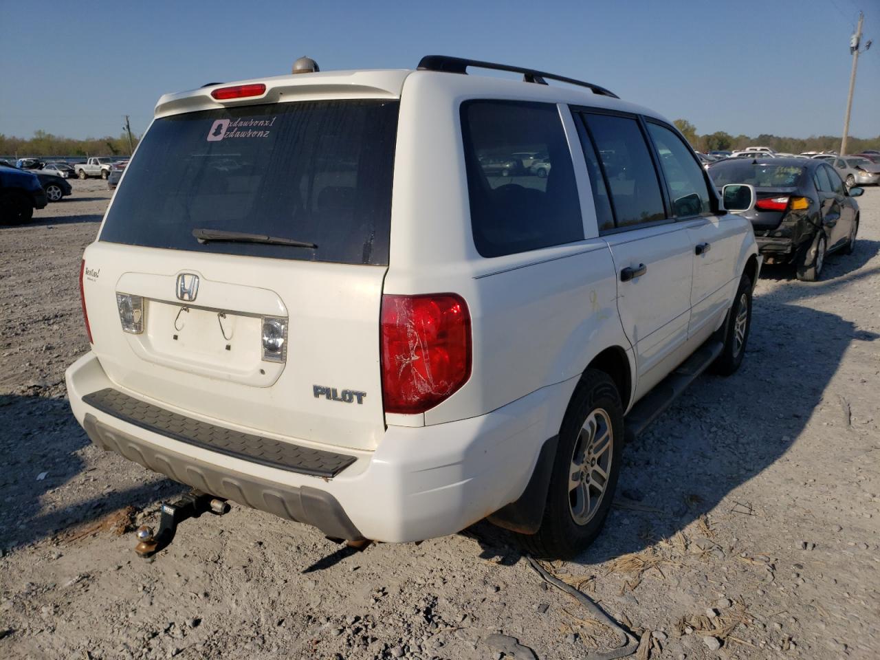 Photo 4 from auction – 2005 HONDA PILOT EXL with VIN 5FNYF18535B018296