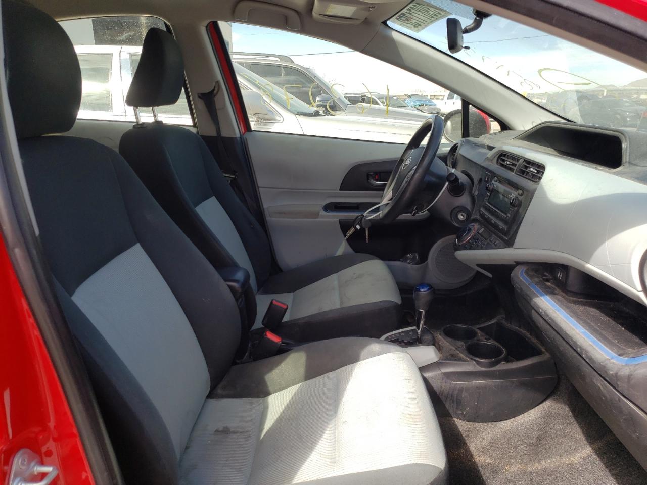 Photo 5 from auction – 2012 TOYOTA PRIUS C with VIN JTDKDTB31C1016745