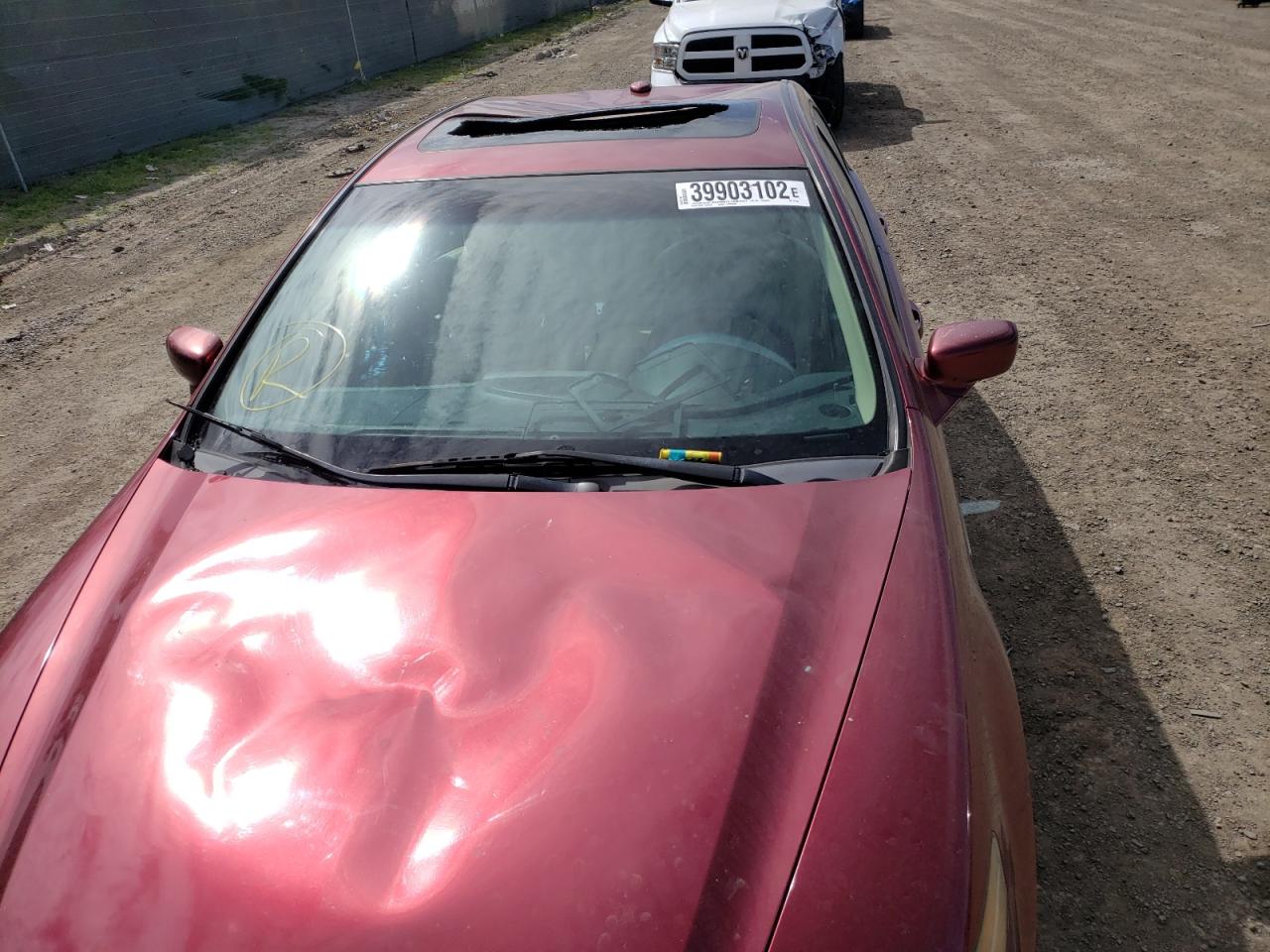 Photo 9 from auction – 2005 ACURA TL with VIN 19UUA66205A072507