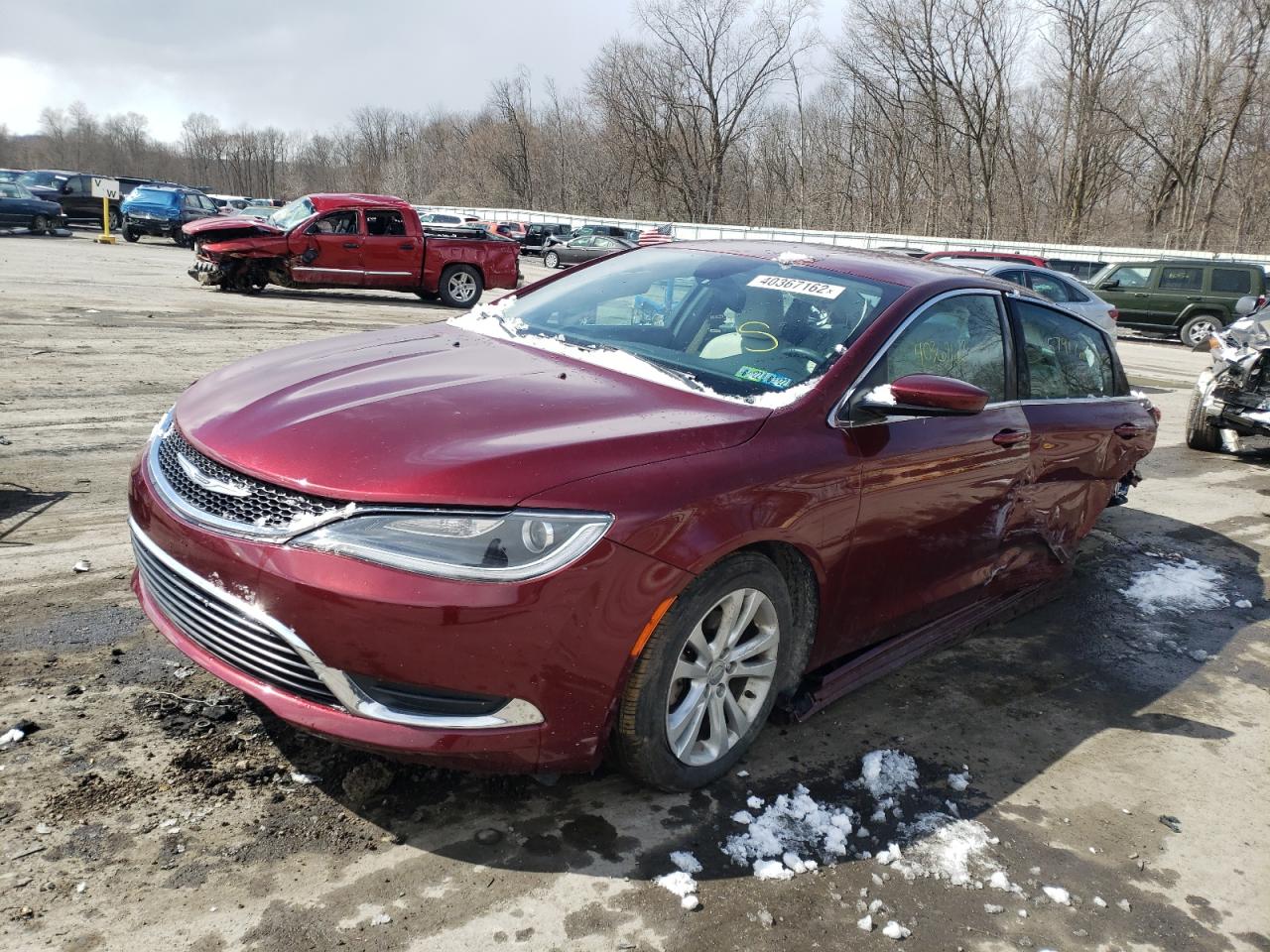 Photo 2 from auction – 2015 CHRYSLER 200 LIMITE with VIN 1C3CCCAB2FN528208