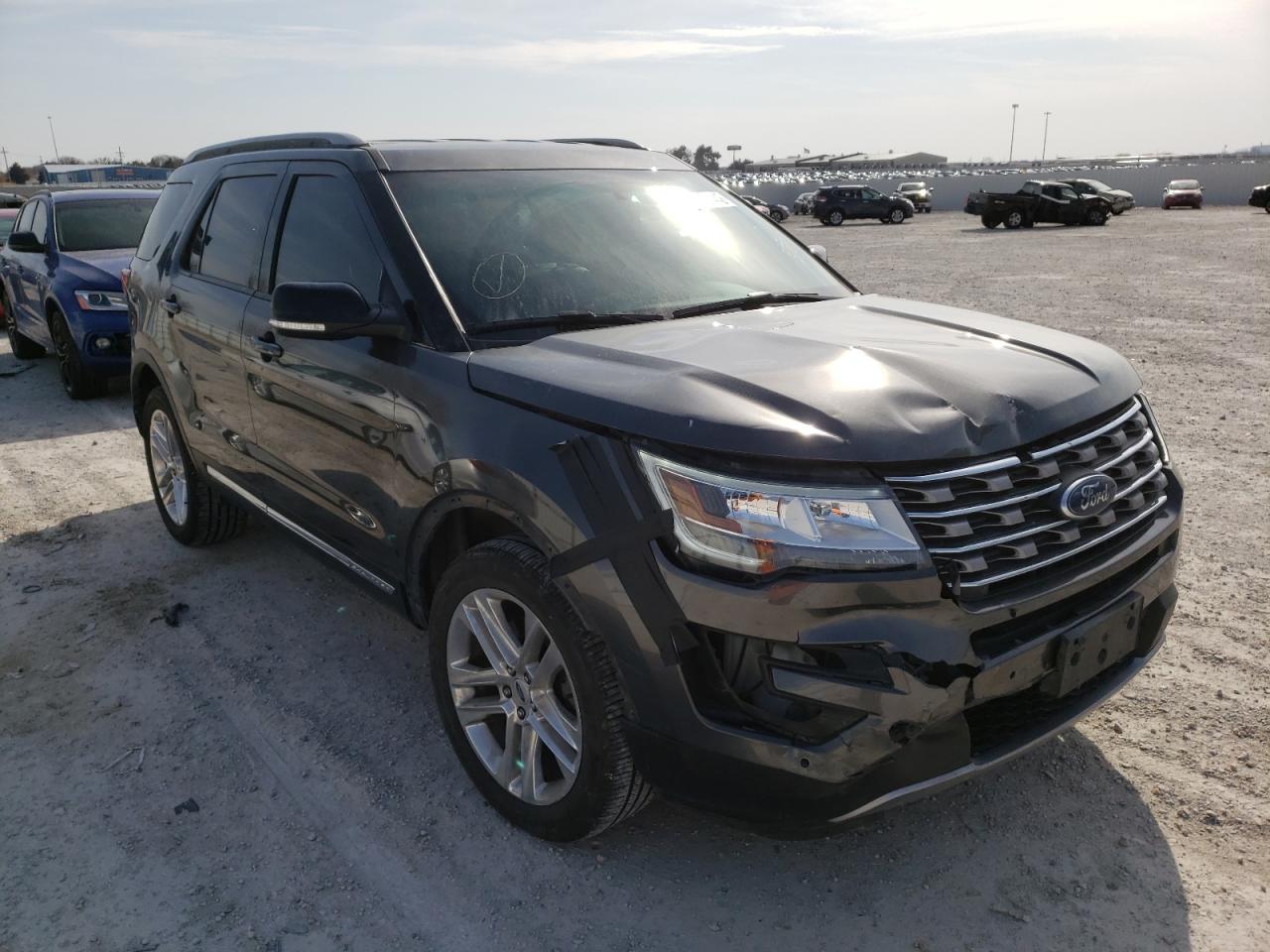 FORD EXPLORER X 2016 with VIN 1FM5K8D83GGB33850 - Photo from auction