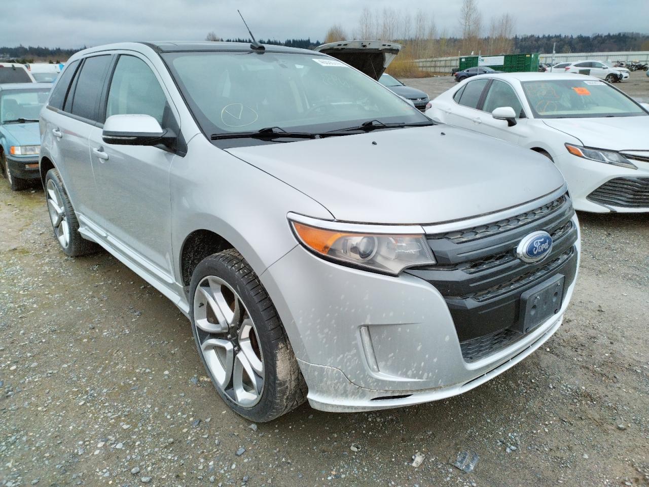 FORD EDGE SPORT 2013 with VIN 2FMDK4AK1DBE19526 - Photo from auction