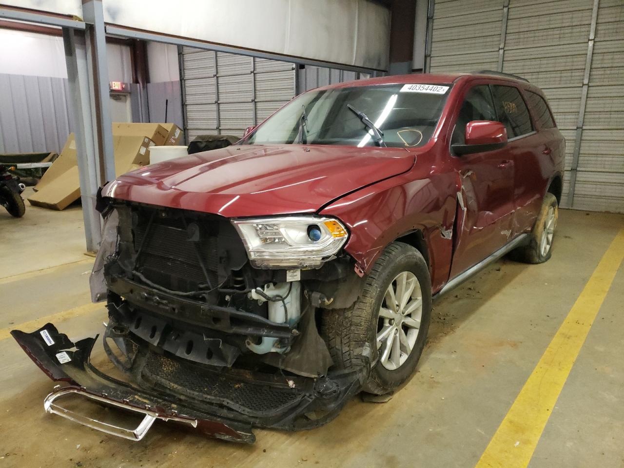 Photo 2 from auction – 2015 DODGE DURANGO SX with VIN 1C4RDJAG9FC223464