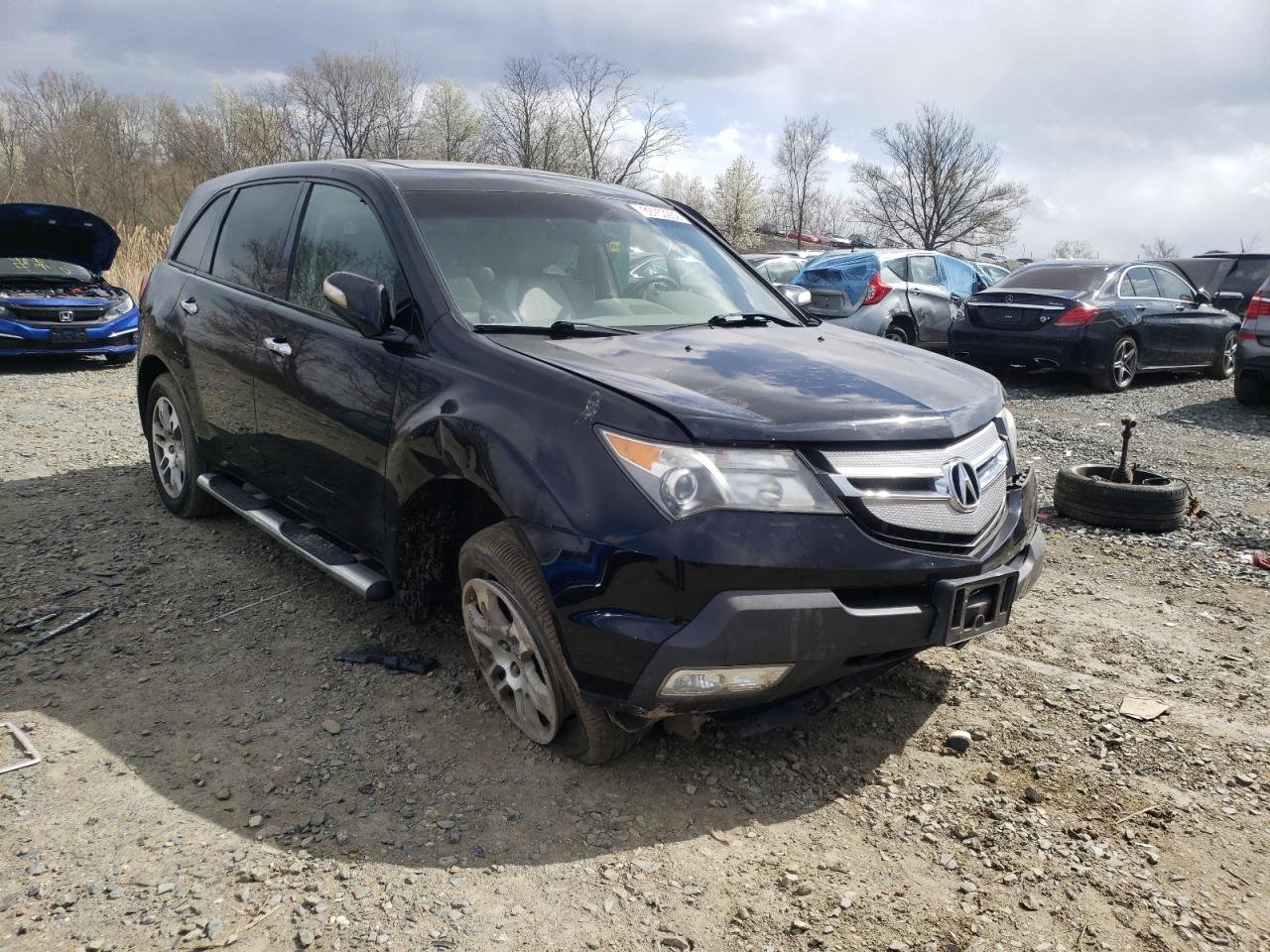 ACURA MDX TECHNO 2009 with VIN 2HNYD28469H512116 - Photo from auction