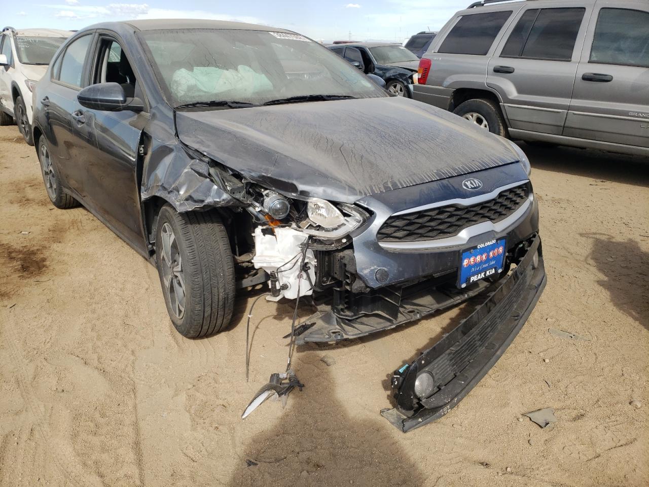 KIA FORTE FE 2021 with VIN 3KPF24AD3ME330631 - Photo from auction