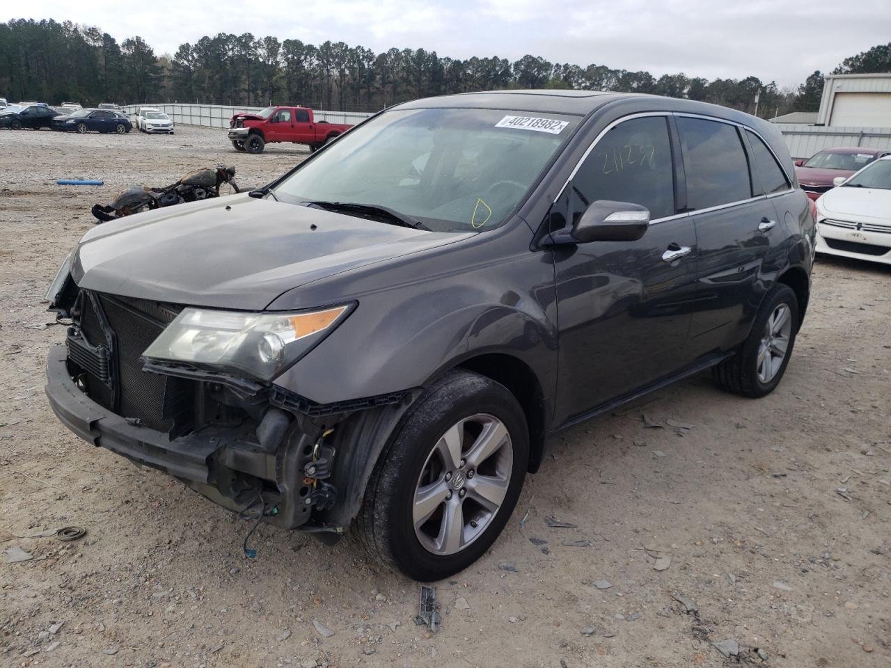 Photo 2 from auction – 2012 ACURA MDX TECHNO with VIN 2HNYD2H3XCH502560