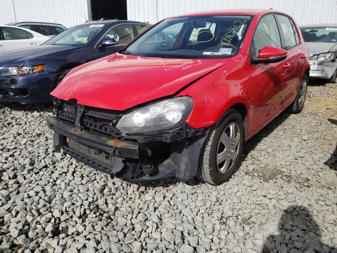 Photo 2 from auction – 2012 VOLKSWAGEN GOLF with VIN WVWDB7AJ1CW056087