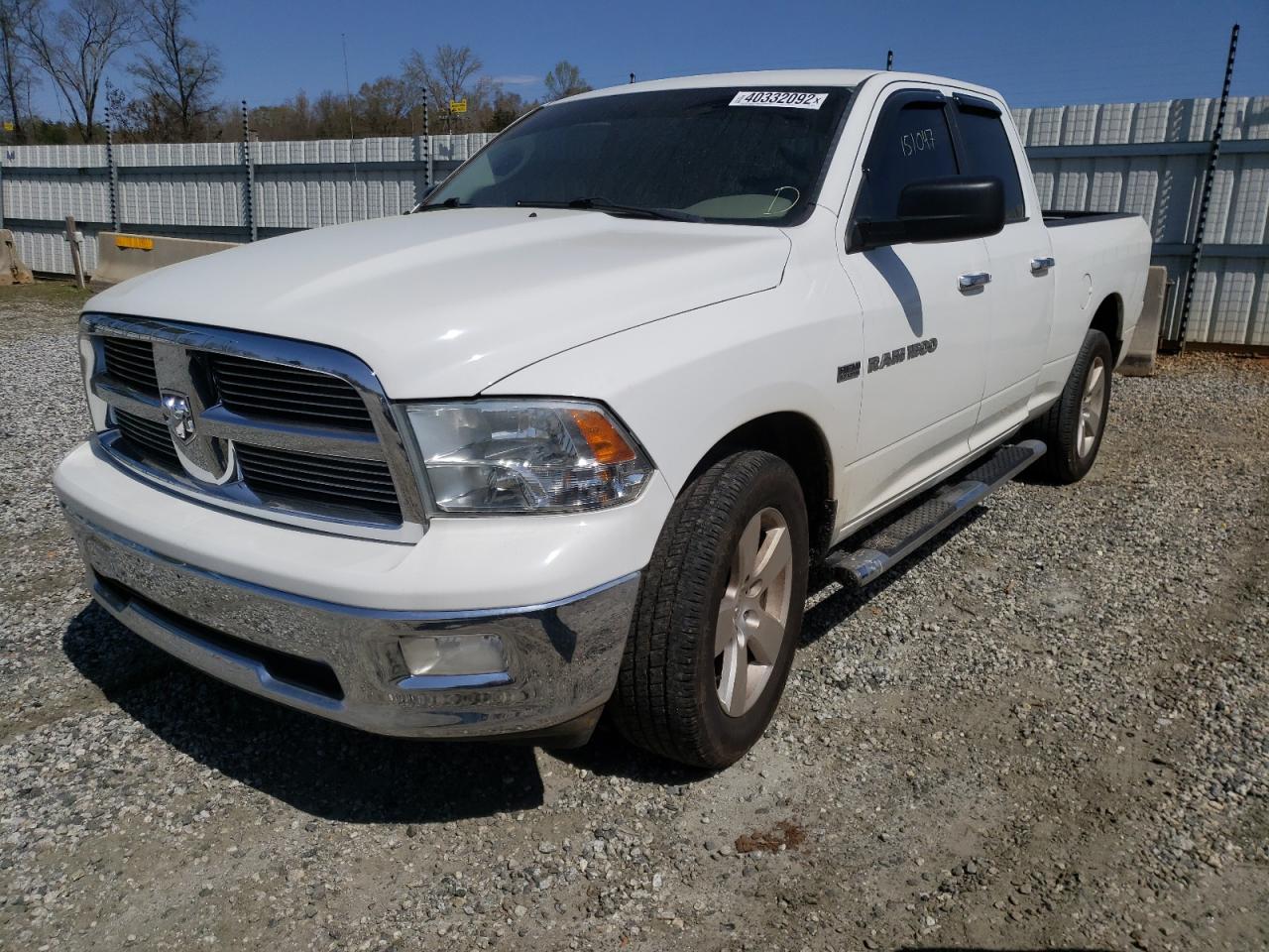 Photo 2 from auction – 2012 DODGE RAM 1500 S with VIN 1C6RD7GTXCS125155