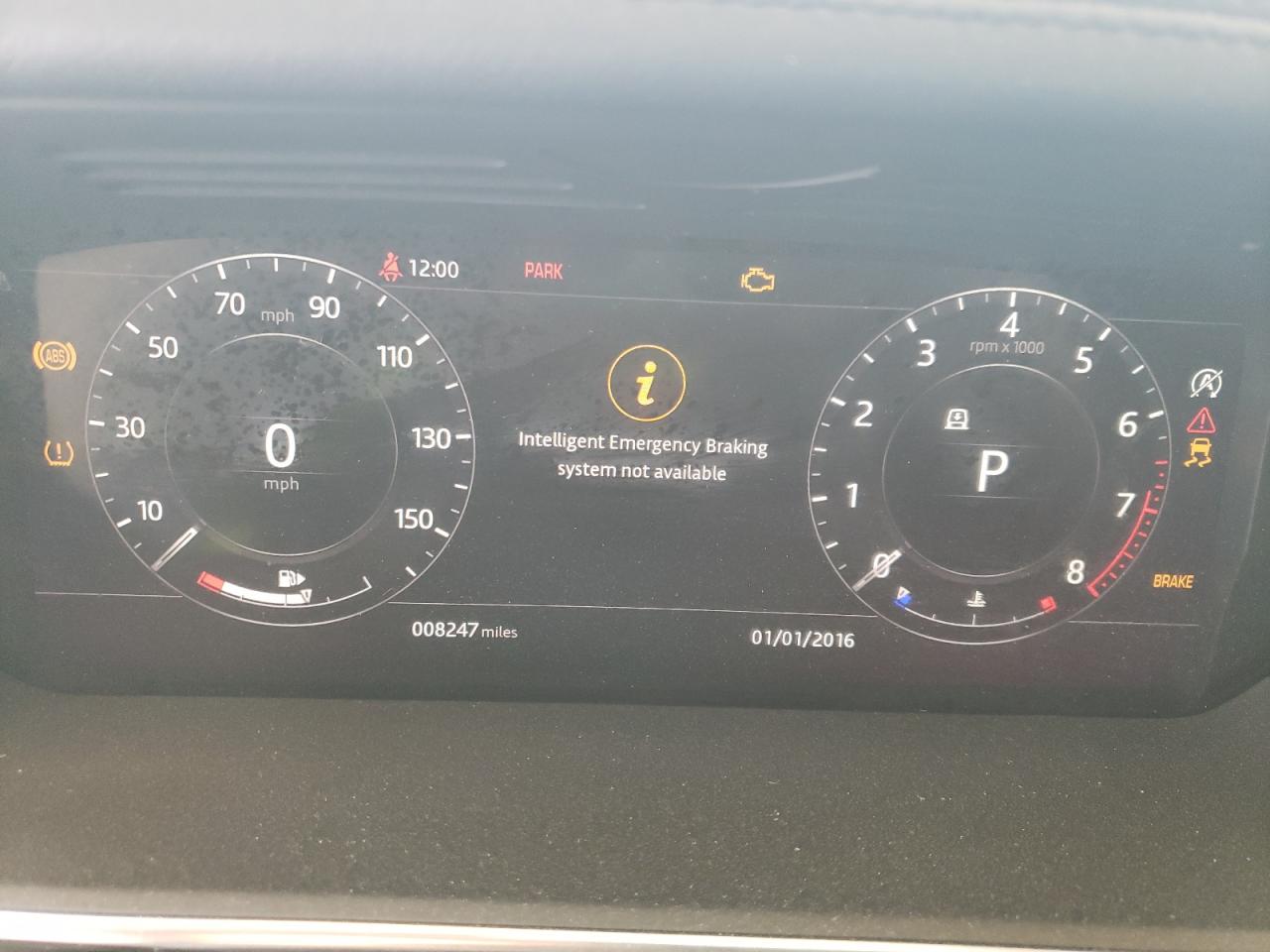 Photo 8 from auction – 2020 LAND ROVER RANGE ROVE with VIN SALGS2RU0LA591884