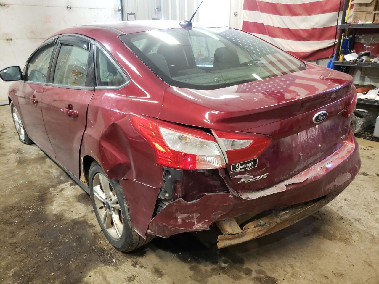 Photo 3 from auction – 2014 FORD FOCUS SE with VIN 1FADP3F24EL226593