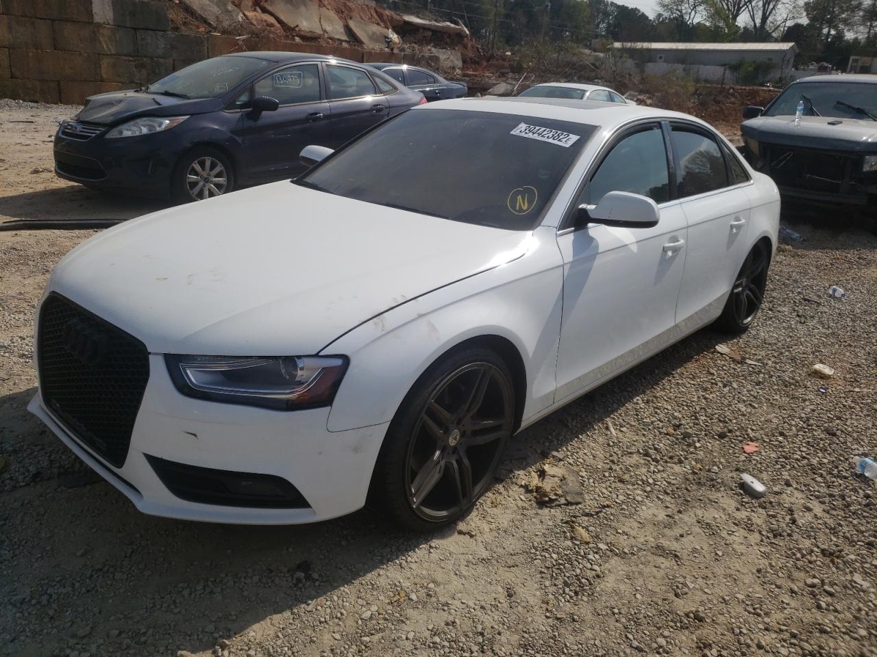 Photo 2 from auction – 2013 AUDI A4 PREMIUM with VIN WAUFFAFL4DN014618