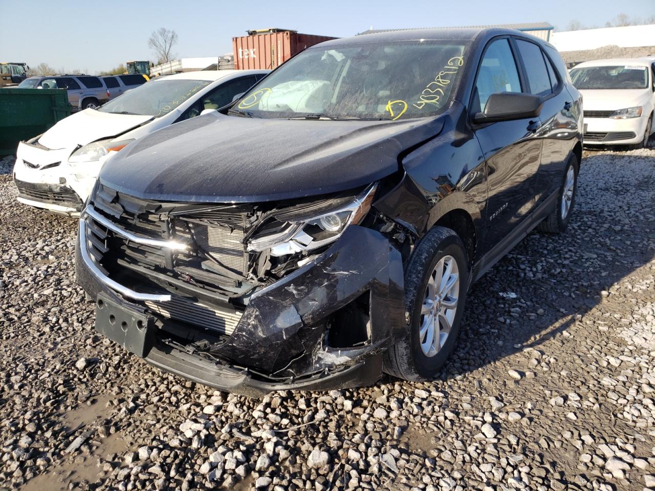 Photo 2 from auction – 2020 CHEVROLET EQUINOX LS with VIN 3GNAXHEV9LS697515
