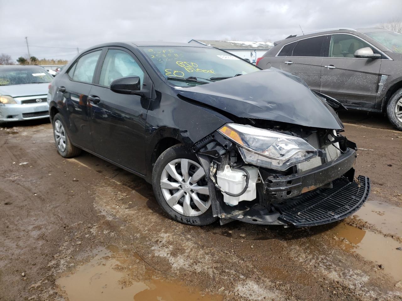 TOYOTA COROLLA L 2015 with VIN 2T1BURHE0FC450960 - Photo from auction