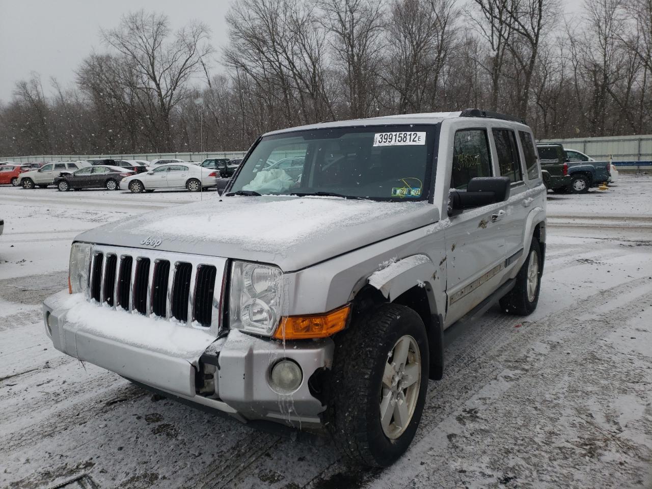 Photo 2 from auction – 2008 JEEP COMMANDER with VIN 1J8HG48K48C105381