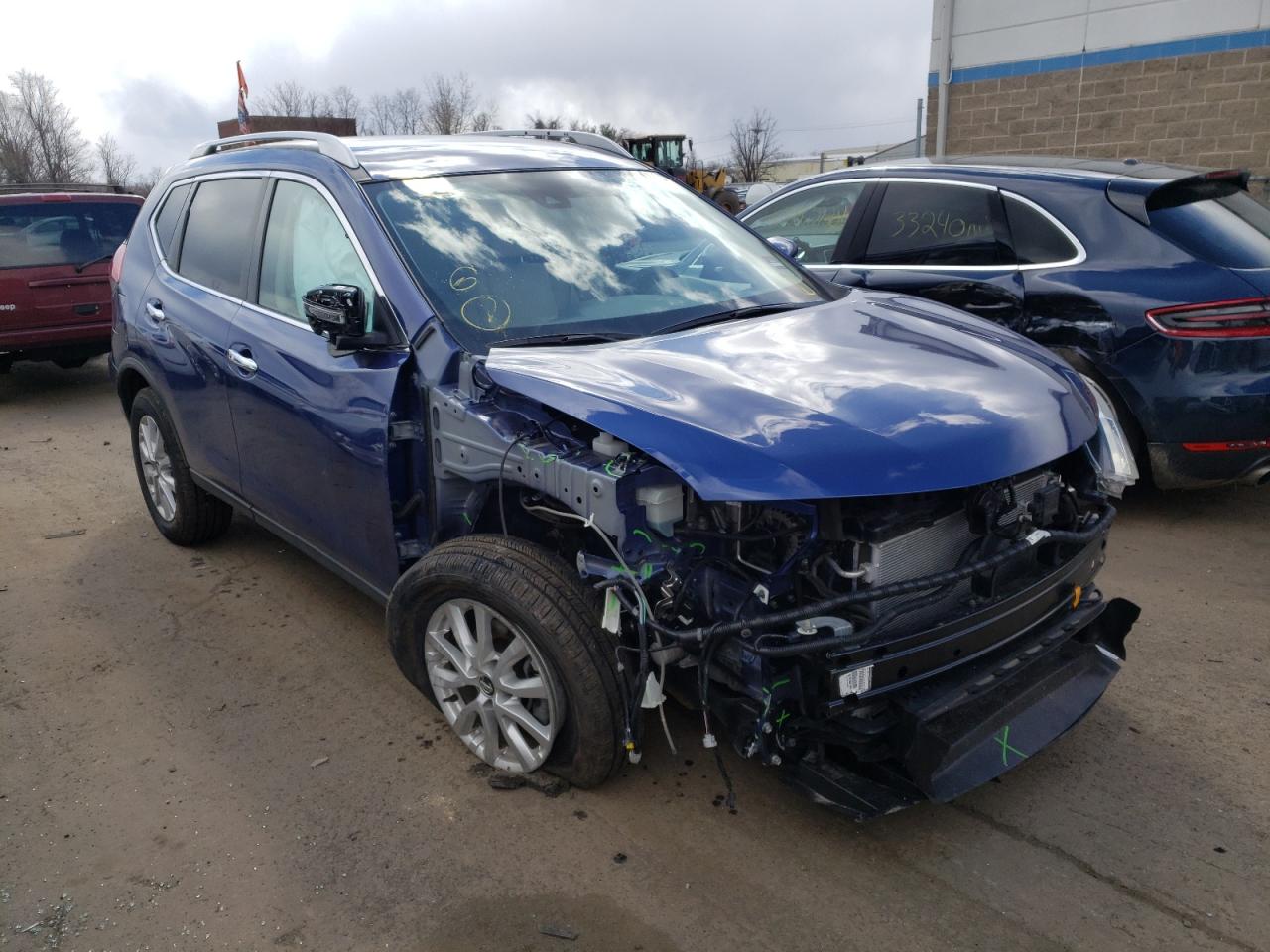 NISSAN ROGUE S 2020 with VIN KNMAT2MV8LP542133 - Photo from auction