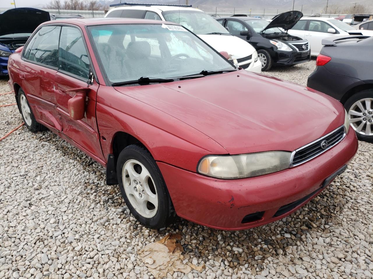SUBARU LEGACY LS 1995 with VIN 4S3BD6556S7227398 - Photo from auction