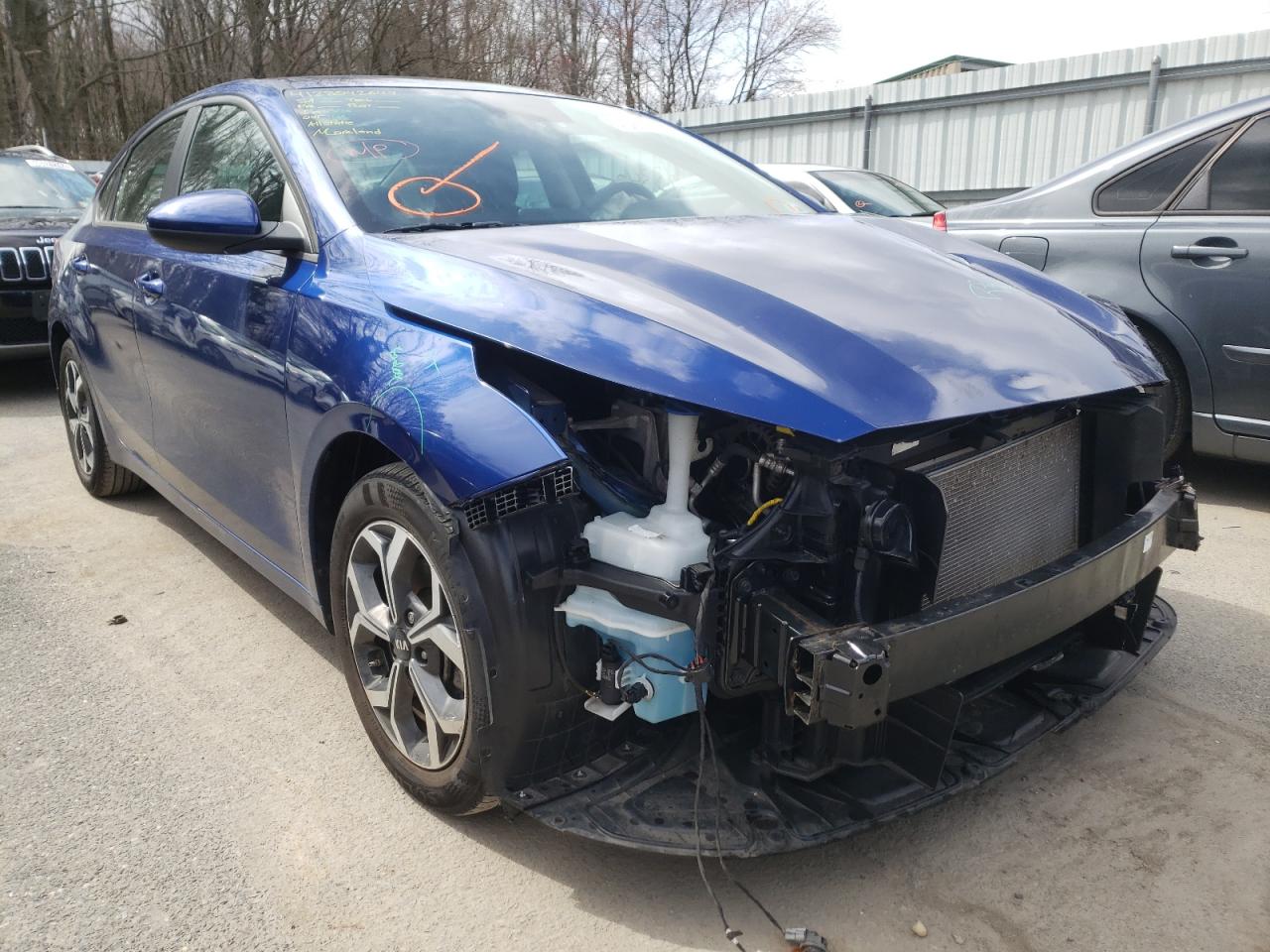 KIA FORTE FE 2019 with VIN 3KPF24AD0KE061744 - Photo from auction