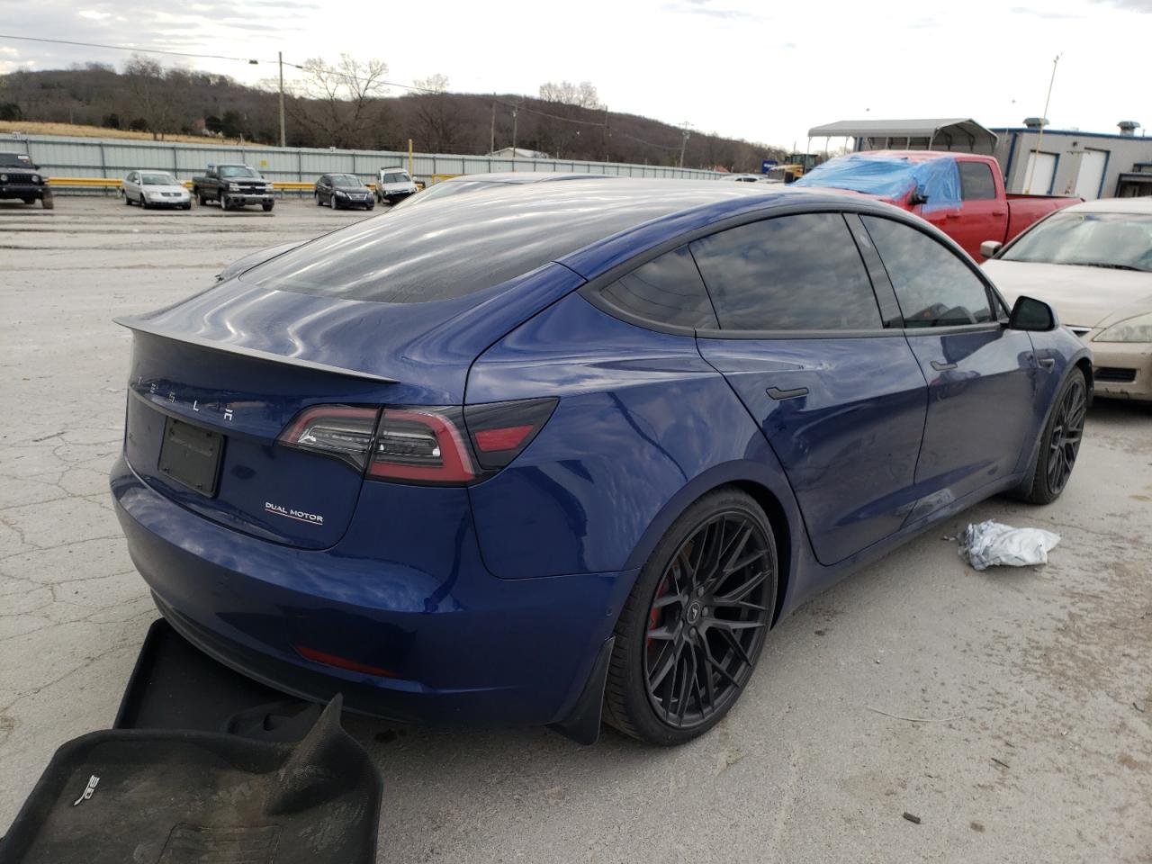Photo 4 from auction – 2019 TESLA MODEL 3 with VIN 5YJ3E1EB9KF477657