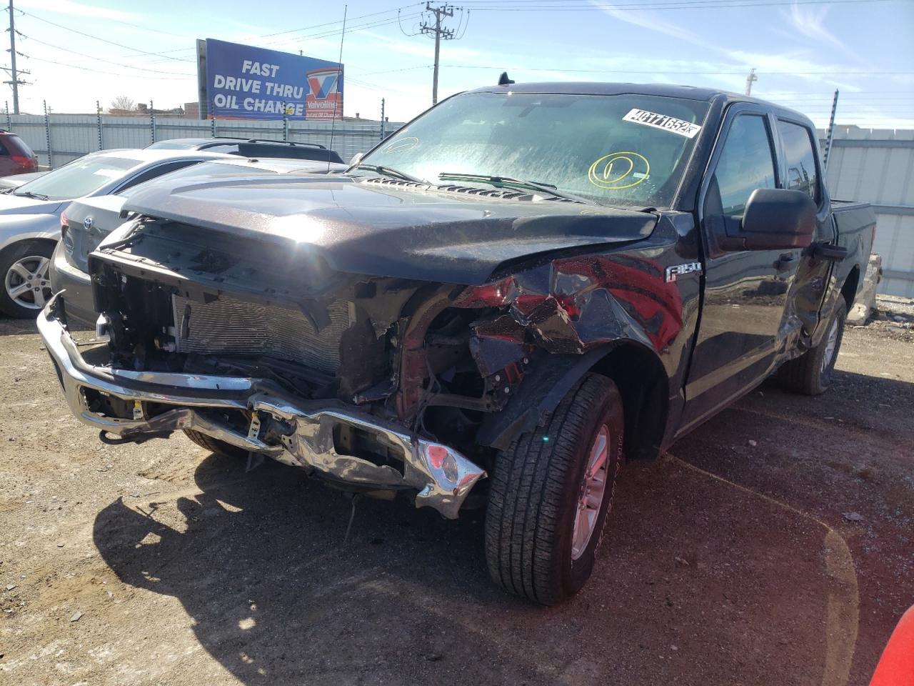 Photo 2 from auction – 2020 FORD F150 SUPER with VIN 1FTEW1E58LFA97660