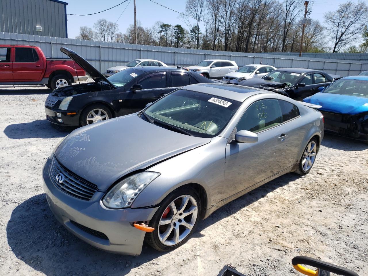 Photo 2 from auction – 2003 INFINITI G35 with VIN JNKCV54E33M216647