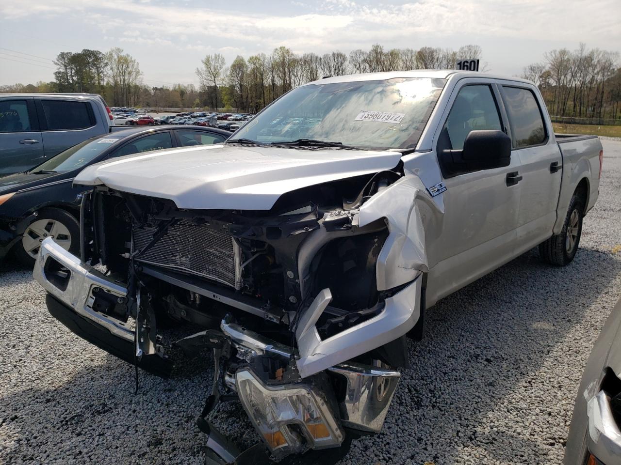 Photo 2 from auction – 2017 FORD F150 SUPER with VIN 1FTEW1C80HFC04754