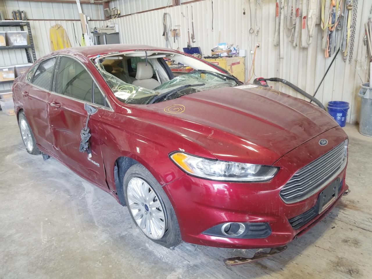 FORD FUSION SE 2015 with VIN 3FA6P0LUXFR169381 - Photo from auction