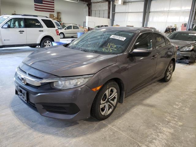 Photo 2 from auction – 2016 HONDA CIVIC LX with VIN 19XFC2F53GE009373
