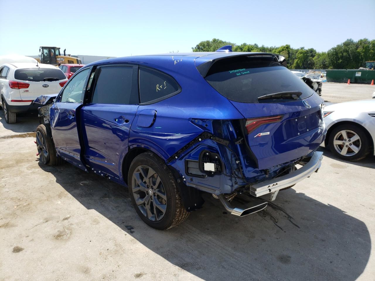 Photo 3 from auction – 2022 ACURA MDX A-SPEC with VIN 5J8YE1H07NL030232