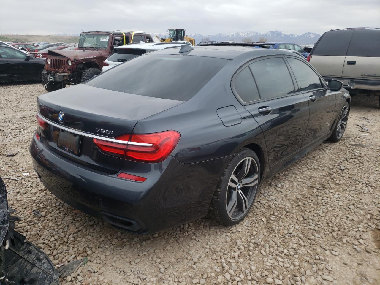 Photo 4 from auction – 2016 BMW 750 with VIN WBA7F2C51GG416279