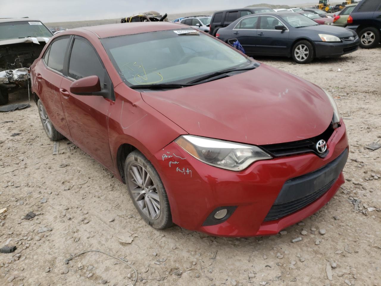 Photo 1 from auction – 2014 TOYOTA COROLLA L with VIN 5YFBURHE8EP158567