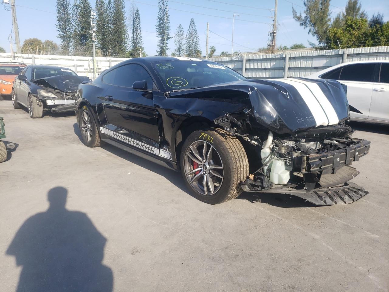FORD MUSTANG 2016 with VIN 1FA6P8TH5G5309360 - Photo from auction