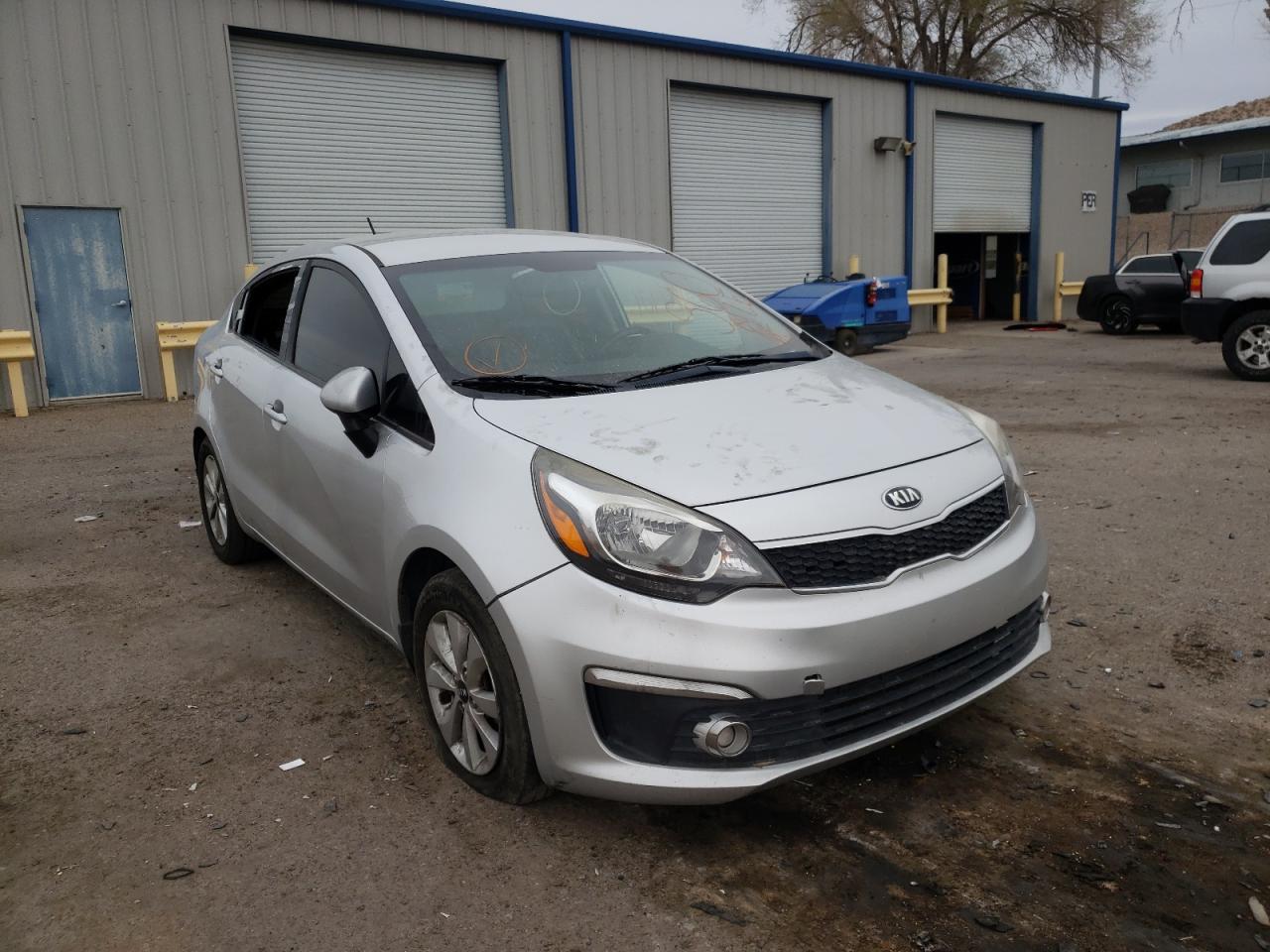 KIA RIO EX 2016 with VIN KNADN4A31G6626924 - Photo from auction