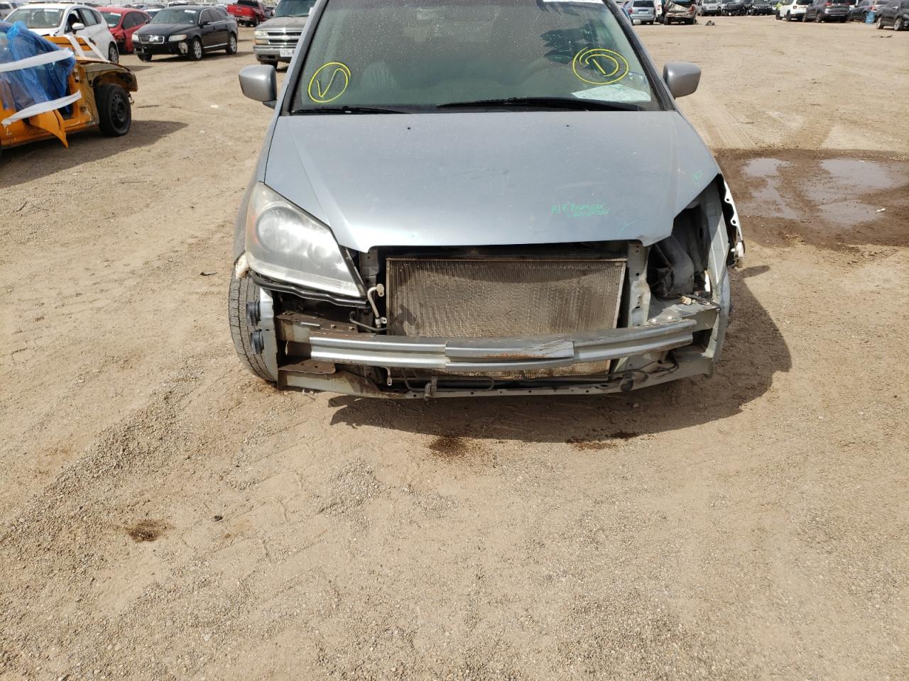 Photo 9 from auction – 2007 HONDA ODYSSEY EX with VIN 5FNRL38697B024673