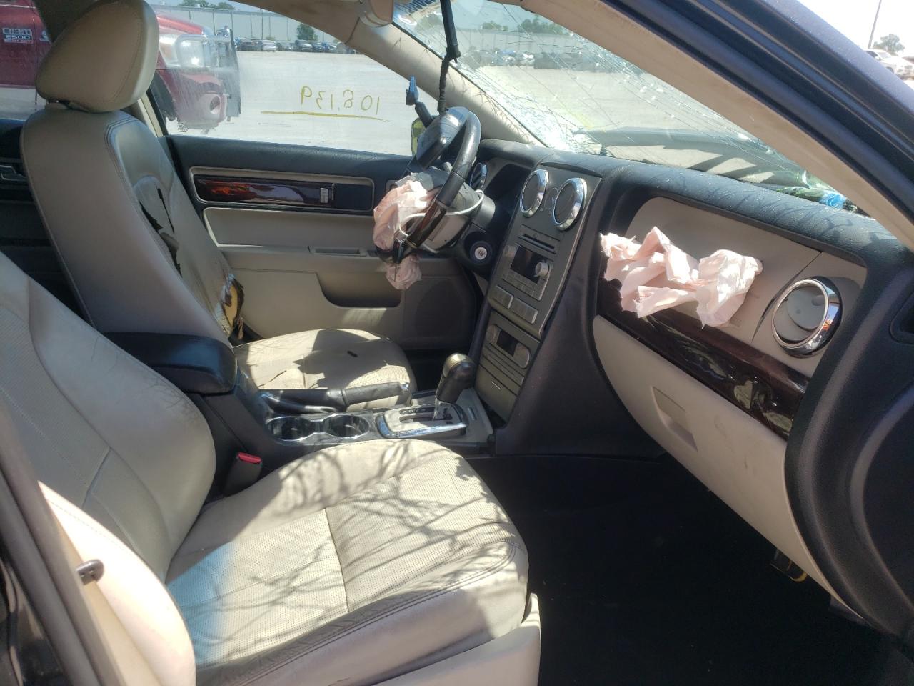 Photo 5 from auction – 2009 LINCOLN MKZ with VIN 3LNHM28T99R622199