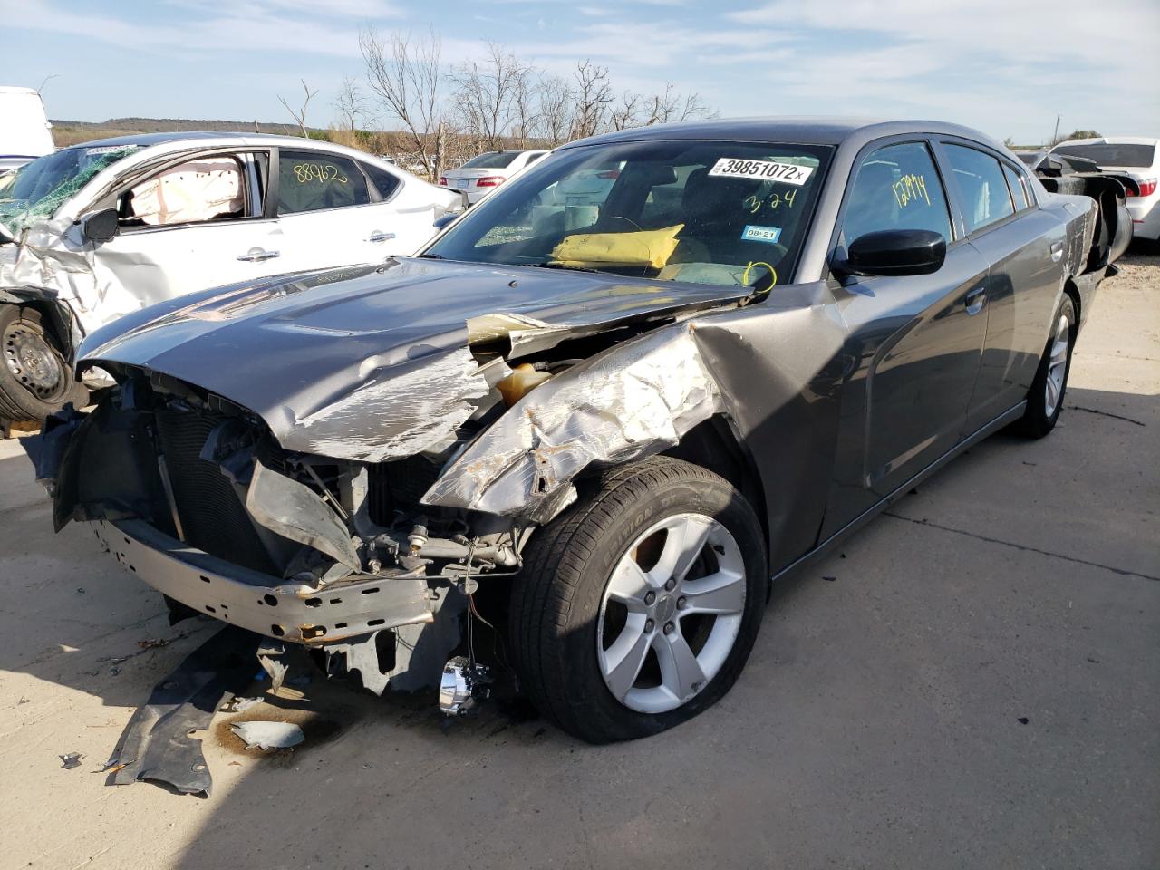 Photo 2 from auction – 2012 DODGE CHARGER SE with VIN 2C3CDXBG8CH111162