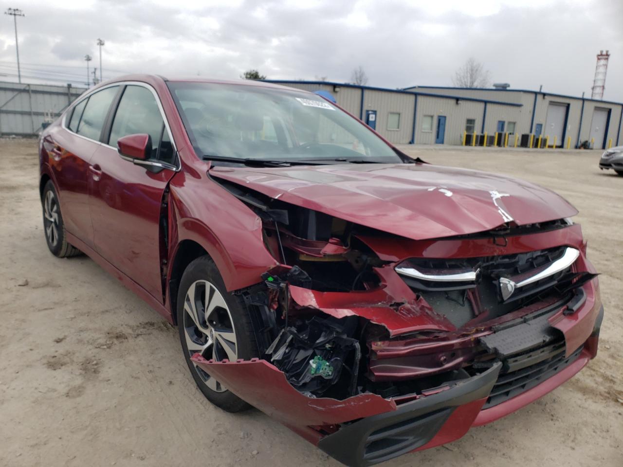 SUBARU LEGACY PRE 2021 with VIN 4S3BWAC66M3007827 - Photo from auction